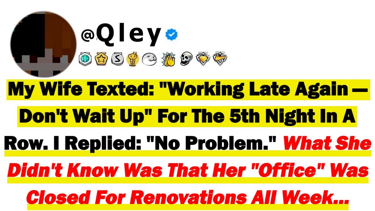 Моя жена написала мне: «Опять работаю допоздна — не жди» уже пятую ночь подряд. Я ответил: «Без п...