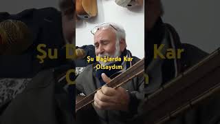 Şu Dağlarda Kar Olsaydım #ahmetkaya #gizem #türkü #ozan #müzik #saz