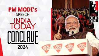 PM Modi addresses India Today Conclave 2024 screenshot 5