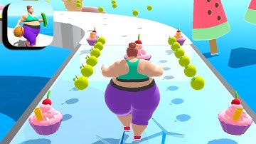 FAT 2 FIT! 🍔🌭 BIG NEW UPDATE All Levels Gameplay Walkthrough iOS, Android (Max Level 73-82)