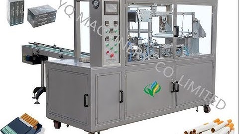 automatic cigarette box overwrapping machine for Ghana