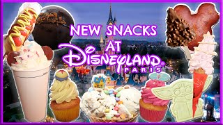 NEW SNACKS GUIDE AT DISNEYLAND PARIS