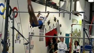 Rachel - Level 5 Uneven Bars Routine, 2009 SLO Gymfest