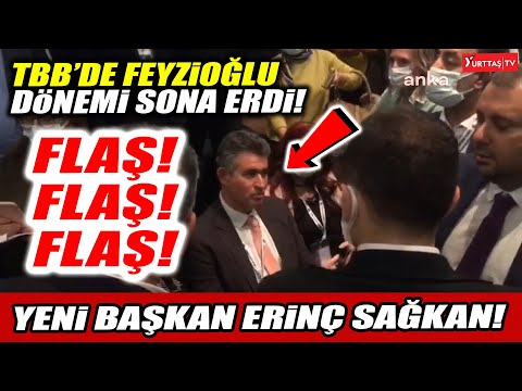 TBB'de Metin Feyzioğlu dönemi sona erdi! Yeni başkan Erinç Sağkan oldu!