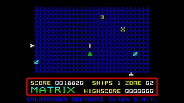 Gridrunner 2 : Matrix (Salamander Software, 1984) (ZX Spectrum)