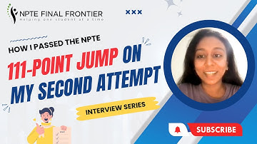 How I Passed the NPTE with a 111-Point Jump on My Second Attempt!