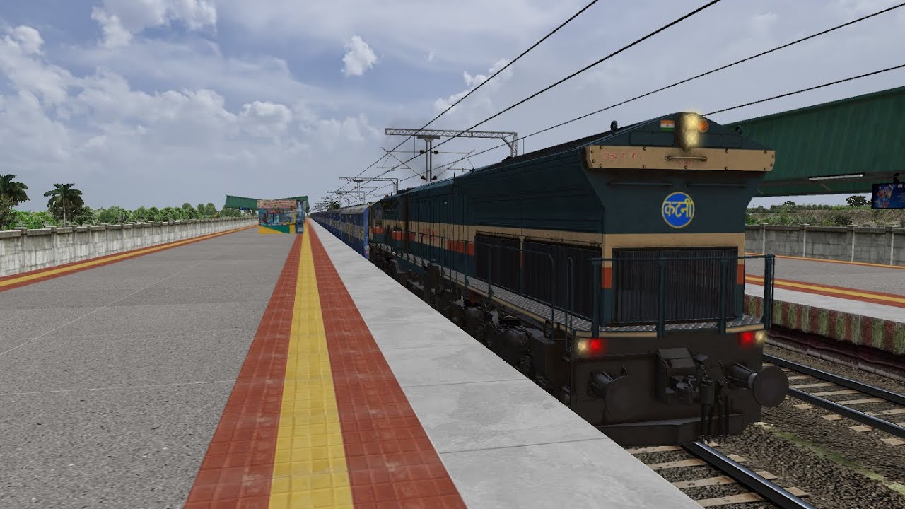 17254/Secunderabad - Guntur Express Gameplay TSDRV3 IRMSTS