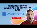Microsoft Ending Windows 11 SE Support in 2026 — Chrome OS Wins the Classroom Battle