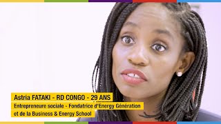 #Francophoniedelavenir : Astria, entrepreneure sociale. RDC
