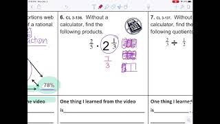 #6-Math 7 Unit 3 Test Corrections