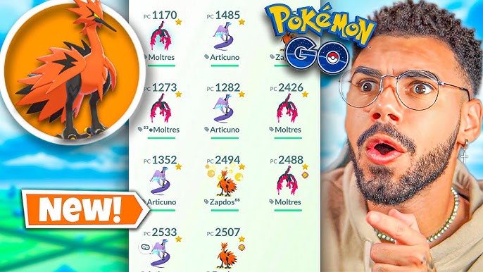 LISTA DOS SHINY MAIS RAROS DO TIGER DEZ/20 - Pokémon Go 