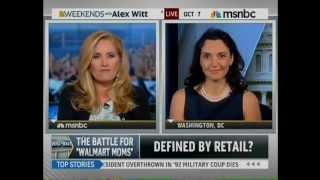 Margie Omero On Weekends With Alex Witt 10-07-2012