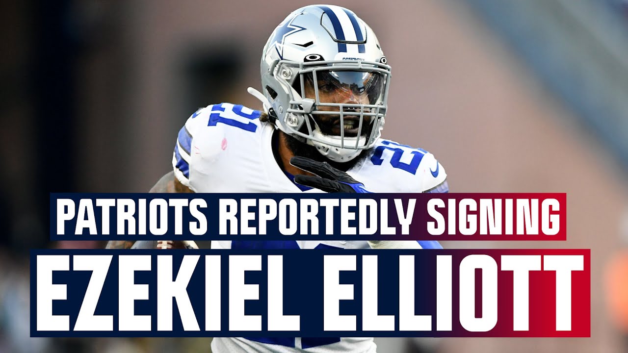 Report: Former Cowboys RB Ezekiel Elliott to sign 1-year deal with ...