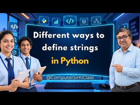 String Literals in Python | Single, Double, Triple Quotes & Multiline Strings