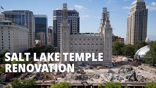 Salt Lake Temple Renovation: September 2020 Update