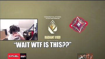 1 In A Million Valorant Moment, TenZ Gets Triple Rank Up To Radiant