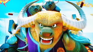 Bull Chase Scene | KUNG FU PANDA 4 (2024) Movie CLIP HD