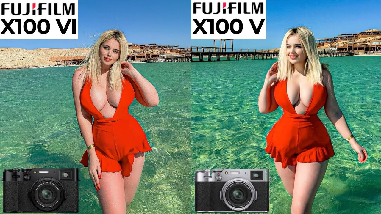 Fujifilm X100 VI VS Fujifilm X100 V Camera Test Comparison - YouTube