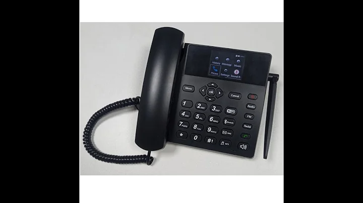 4G LTE/VoLTE Fixed Wireless Phone with WiFi HotSpot and big color display #4Gfixedphone