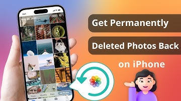 How to Get Permanently Deleted Photos Back on iPhone | 2025 Full Guide | 3  Ways |