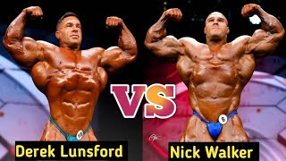 Derek Lunsford VS Nick Walker Posing Comparison At Mr Olympia 2025 #dereklunsford #nickwalker 