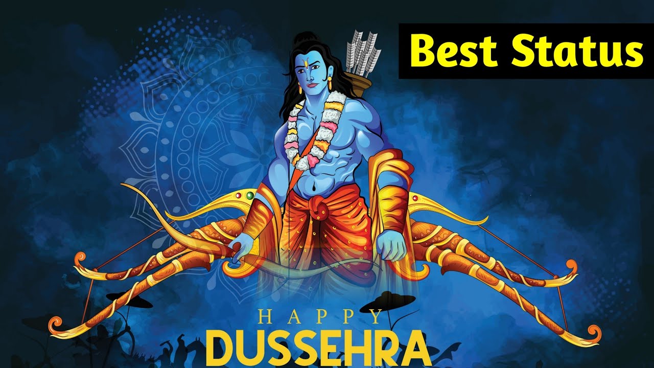 Happy Dussehra Status 2022  Dussehra Whatsapp Status  Dussehra Song Jai Shri Ram  Aigiri Nandini