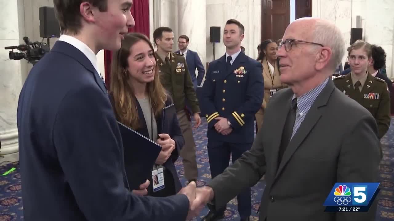 Vermont student delegates embark on annual trip to Washington