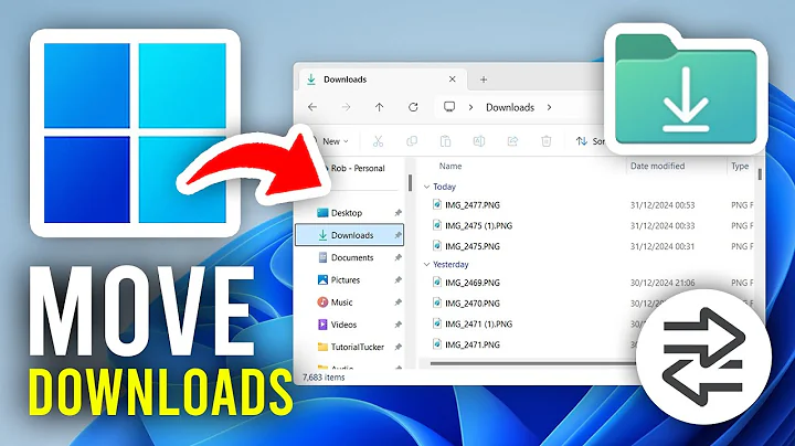 How To Move Downloads Folder To Another Drive In Windows 11 - Full Guide