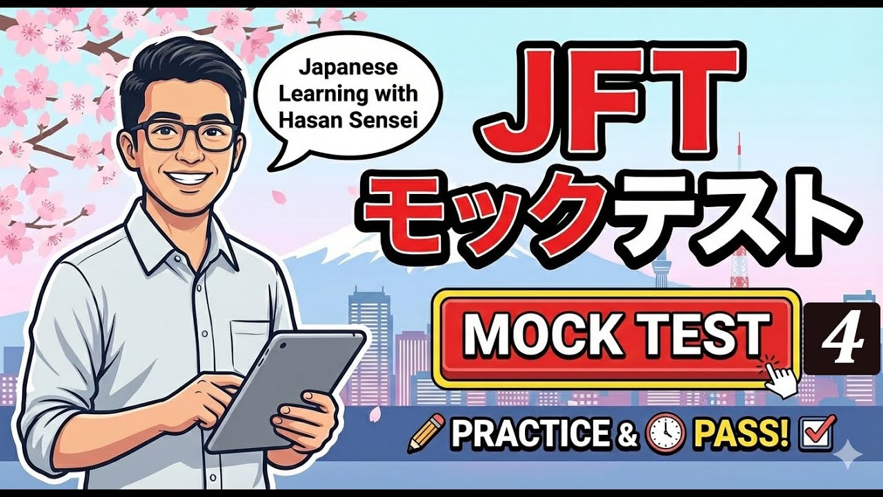JFT Mock Test No.4 with Answers