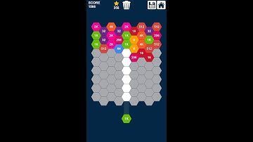 Hexagons 2048: Shoot and Clear Numbers