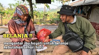 ANTAR IBU HAYATI BELANJA UNTUK KEBUTUHAN KONSUMSI BEDAH RUMAH