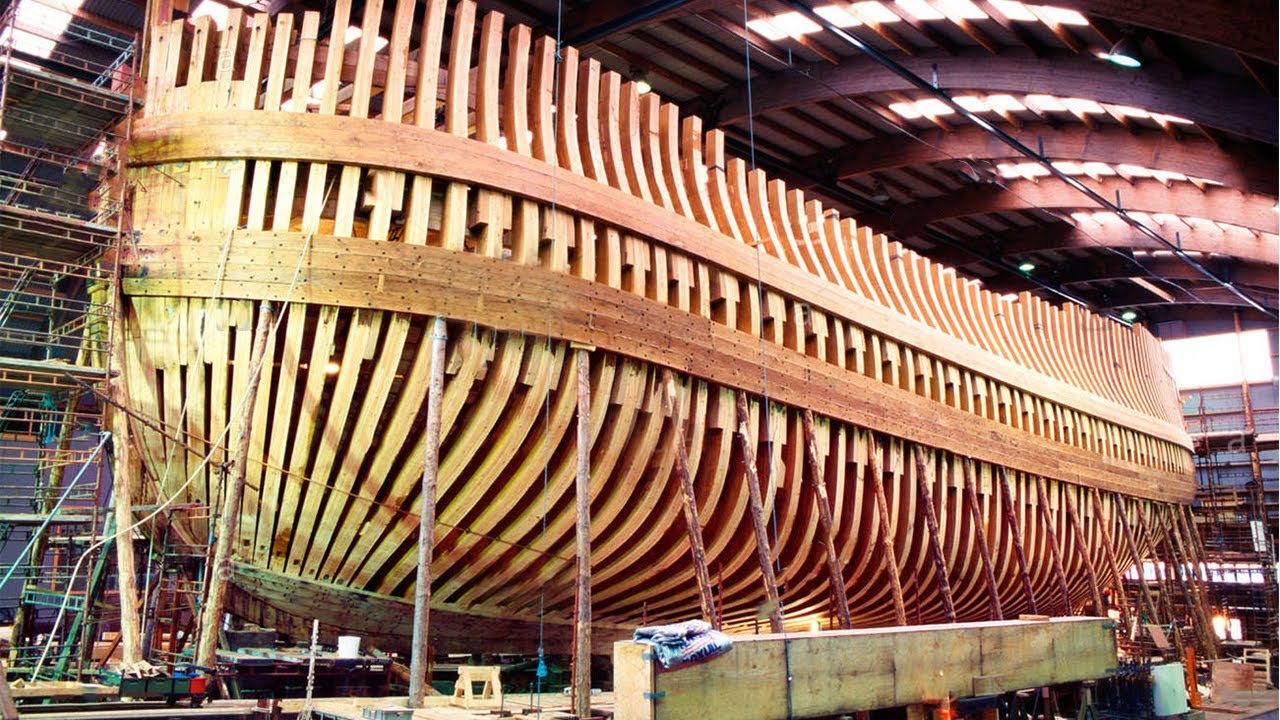 wooden yacht building