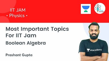 Boolean Algebra | IIT JAM | Exam Physics | Prashant Gupta