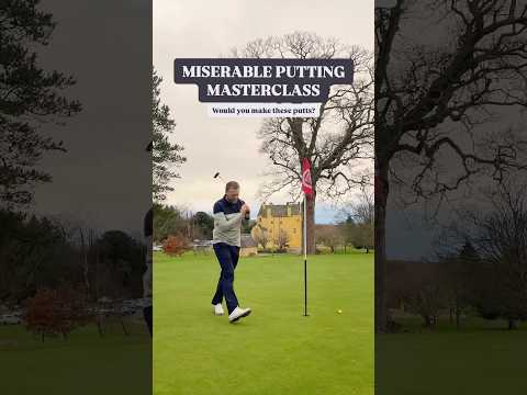 Golf goal for 2025 - Learn to putt 😂