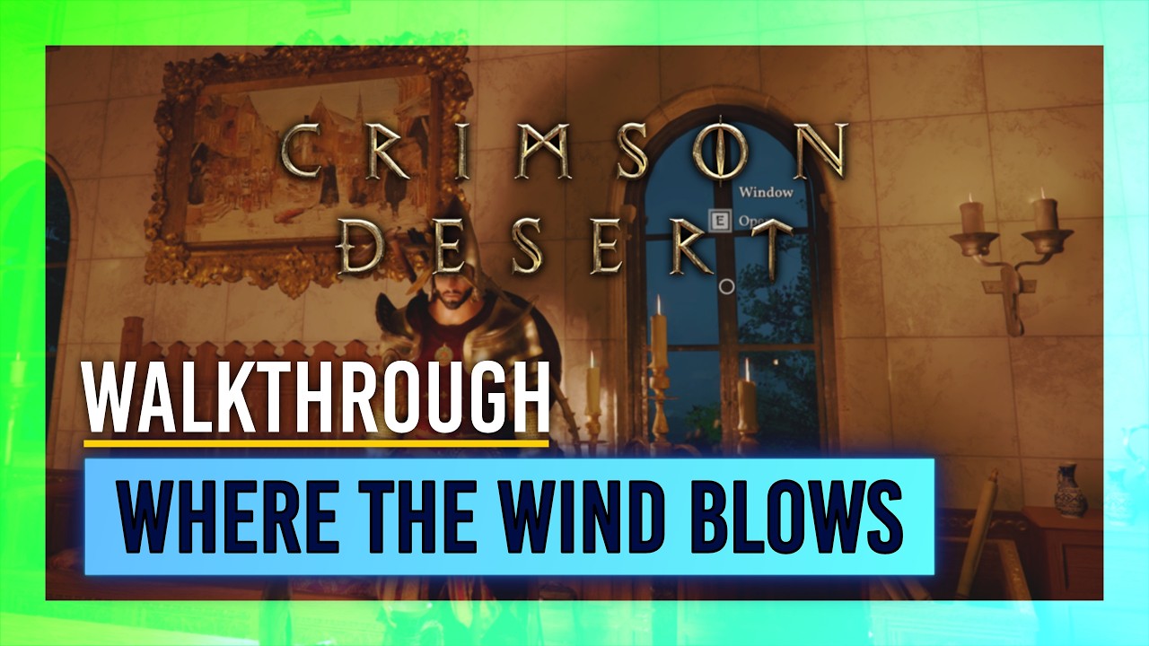 Find the Box in the Manor | Where the Wind Blows | Crimson Desert thumbnail