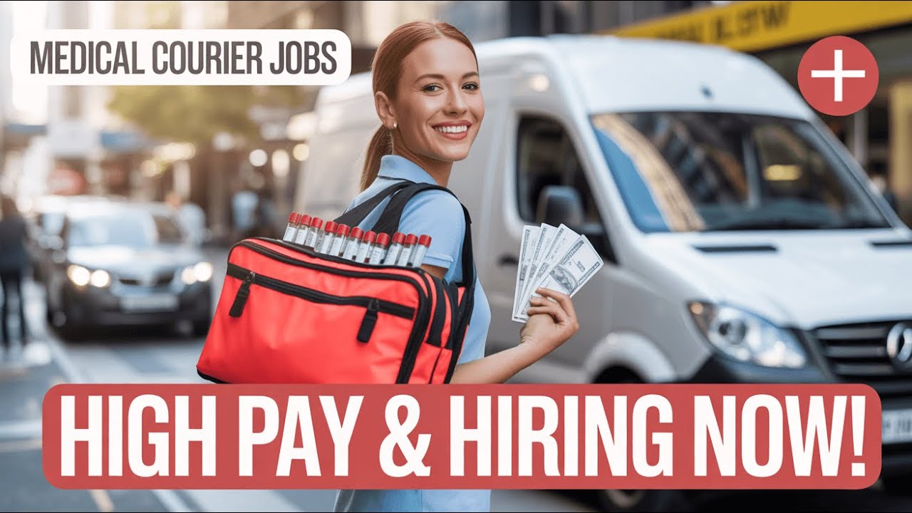 Medical Courier Jobs In 2025 High Pay Hiring NOW YouTube medical-courier-jobs-in-2025-high-pay-hiring-now-youtube
