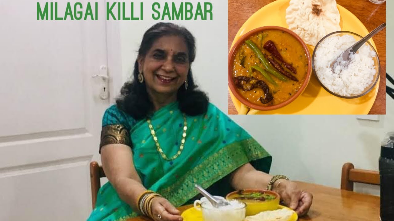 Why you SHOULD WATCH this EASY SAMBAR - Milagai Killi Sambar or Sambar without Sambar powder!! | Sujan Fun Kitchen