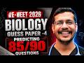 RE-NEET 2026 Biology Guess Paper | NEET Biology | Paper 4 #reneet2026 #neetpreparation