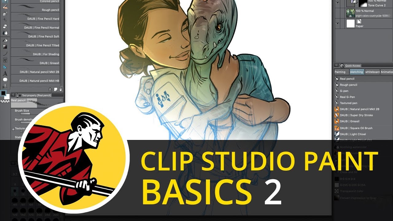 Clip Studio Paint Basics 2 - YouTube