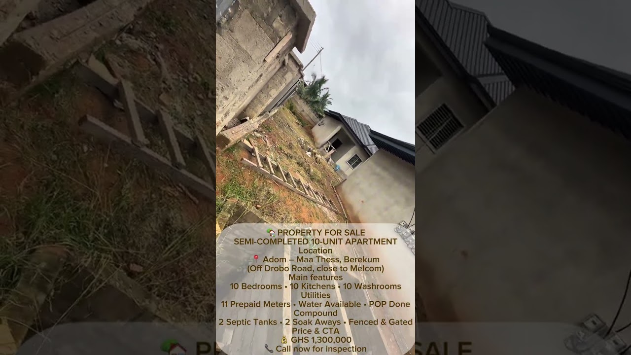 10bdrm Apartment in Berekum Municipal for sale
