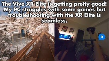 The Vive XR Elite improves with each update. Hand Tracking, VRchat, Passthrough, Troubleshooting.