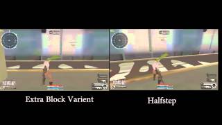GunZ 2: Halfstep Comparison