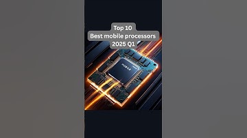Top 10 best mobile processors 2025 Q1 #bestmobile #processor #snapdragon
