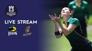 FULL MATCH LIVE | Central Hinds vs Wellington Blaze - Hallyburton Johnstone Shield