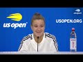 Karolina Muchova Press Conference | 2025 US Open Round 4