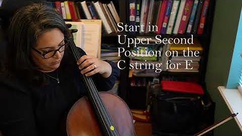 E Major 2 Octave Scale and Arpeggio on Cello