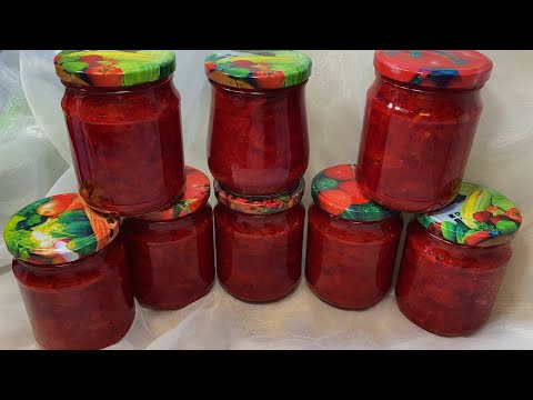 Заправка для БОРЩА на зиму без уксуса.