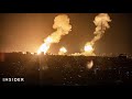 Israel bombards lebanon and gaza in retaliatory attack  insider news