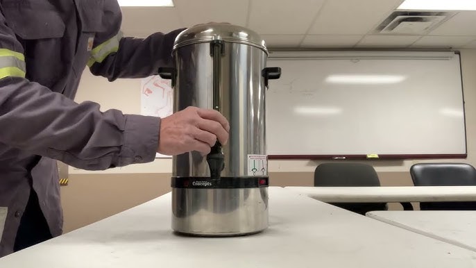 Hamilton Beach Fast Brew Coffee Urn, 45 Cup Capacity - 40521