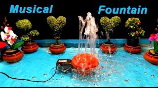 How to make Musical Dancing Fountain / DIY